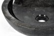 Kamenné umývadlo - čierny leštený mramor DIVERO