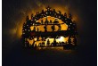 Vianočná dekorácia - vianočná krajina - 10 LED diód