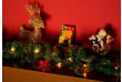 Vianočná girlanda s osvetlením - 2,7 m, na batérie