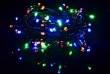 NEXOS Vianočná reťaz 4 m, 40 LED, farebná, zelený kábel