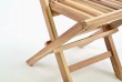 Skladacia detská stolička z teakového dreva DIVERO