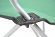 Sada 2 ks skladacia kempingová stolička DIVERO s vankúšom - zelená