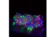 VOLTRONIC Vianočná reťaz 10 m, 100 LED, farebná