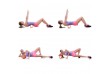 Posilňovací masážny valec - FITNESS ROLLER MOVIT zelená