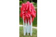 Záhradný párty stan CLASSIC nožnicový - 3 x 4,5 m červený
