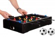Mini stolný futbal 51 x 31 x 8 cm - čierny
