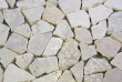 Mramorová mozaika Garth – biela – obklady 1 ks