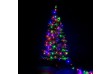VOLTRONIC Vianočná reťaz 20m, 200 LED, farebné, zelený kábel