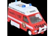 Stavebnice Monti 45 Fire Brigade-Renault Trafic 1:35 v krabici 22x16x5cm