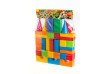 Stavebnice kostky velké 30ks plast v sáčku 47x66x8cm