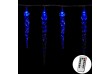 VOLTRONIC Vianočné cencúle, 40 LED, modré, ovládač