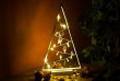 Svetelná dekorácia biela - Vianoce - 20 LED teplá biela