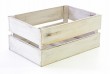 DIVERO Vintage debna, biela, 47 cm x 29,5 cm