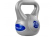 MOVIT Kettlebell činka - 12 kg, sivá/tmavomodrá