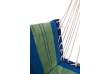 Hojdacia sieť na sedenie 95 x 50 cm modro-zelená