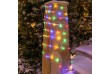 Solárna svetelná hadica - 100 LED, farebná