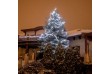 VOLTRONIC Vianočná reťaz 10 m,100 LED,studene biela+ovládač