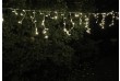 Vianočný svetelný dážď - 5 m, 144 LED, studeno biely