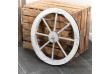 Garthen drevené koleso, štýlová dekorácia - 45 cm