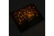 Nástenná maľba rozkvitnutá alej stromov, 40 LED, 30 x 40 cm