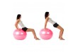 MOVIT Gymnastická lopta s nožnou pumpou, 55 cm, ružová