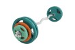 Gorilla Sports Set nakladacích tyčí + závažia, hviezdice, 35 kg