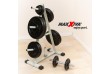 MAXXIVA Sada závažia 4 x 5 kg, liatina