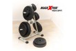 MAXXIVA sada závaží 2 x 15 kg, cement, čierna