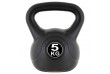 MAXXIVA Kettlebell činka, čierna, 5 kg