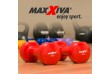 MAXXIVA sada vinylových činiek 2 x 3 kg, červená