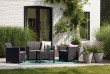 Allibert Záhradný set CLAIRE 2 SEATERS SOFA, grafit