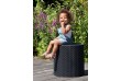 Keter Záhradný stôl COOL STOOL, grafit