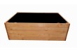 Drevený vyvýšený záhon COMFORT, smrek, 125 x 78 x 41 cm