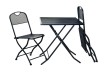 Záhradný kovový stôl ZWMT-70F - 72 cm, skladací