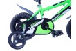 Detský bicykel Dino 12" zelený