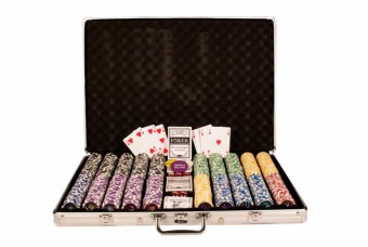 Poker set 1 000 ks žetónov OCEAN v hodnote 5 - 1000