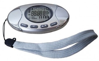 Multifunčkný krokomer - Pedometer s meraním telesného tuku
