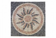 Mramorová mozaika - motív slnka obklad 1m2