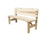 Dřevěná lavice VIKING - 200CM