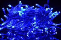 NEXOS Vianočné LED osvetlenie 1,35 m, 10 LED diód, modrá