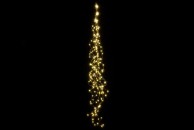 Vianočné dekoratívne osvetlenie - drôtiky - 200 LED teplá biela
