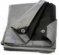 Krycia plachta s okami 6 x 8 m - 260 g/m2